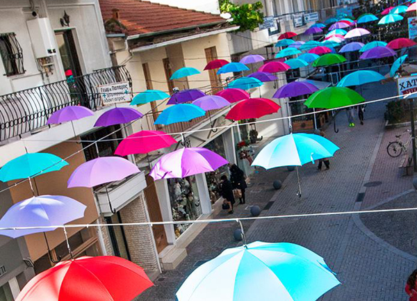  Με πολλές εκπλήξεις τα εγκαίνια του Ombrella street στην Απόλλωνος